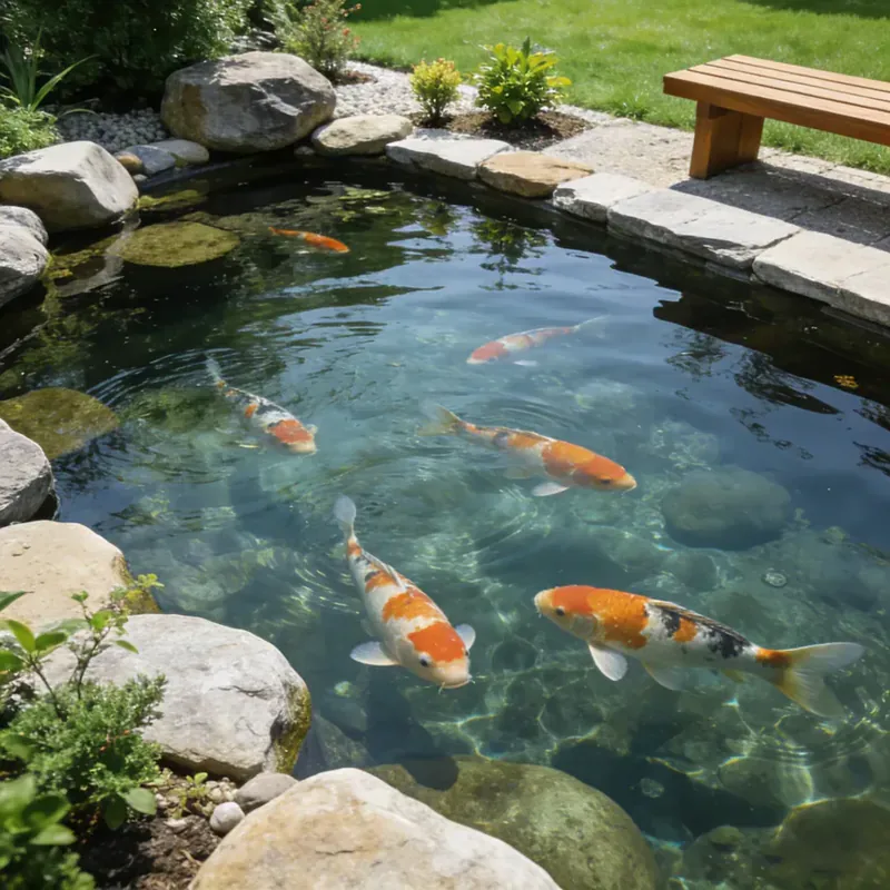 Koi Ponds and Water Gardens